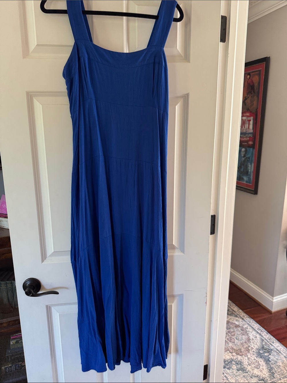 Vince Camuto Royal Blue Maxi Jumpsuit